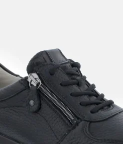 Waldlaufer Sporty Black Sneakers