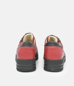 Waldlaufer Sporty Ruby Red Sneakers