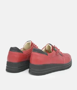 Waldlaufer Sporty Ruby Red Sneakers