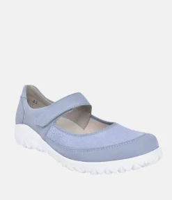 Waldlaufer Sporty Sky Blue Mary Jane Style Shoes