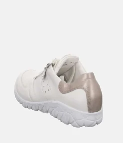 Waldlaufer Sporty White Fashionable Trainers