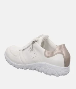 Waldlaufer Sporty White Fashionable Trainers
