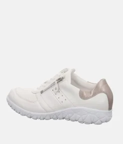 Waldlaufer Sporty White Fashionable Trainers