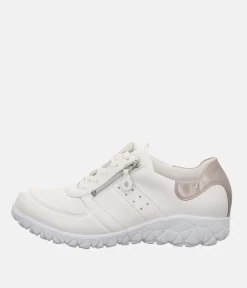Waldlaufer Sporty White Fashionable Trainers