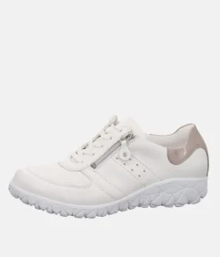 Waldlaufer Sporty White Fashionable Trainers