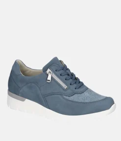 Waldlaufer Stylish Blue Combi Sneakers
