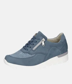 Waldlaufer Stylish Blue Combi Sneakers