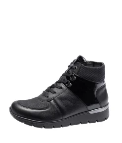 Waldlaufer Stylish Cosy Leather Ankle Booties