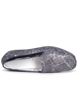 Waldlaufer Stylish Extra Wide Leather Loafer