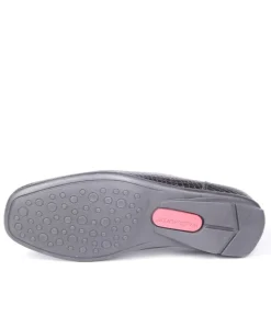 Waldlaufer Stylish Extra Wide Leather Loafer