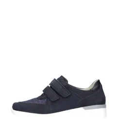 Waldlaufer Stylish Navy Combi Sneakers