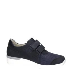 Waldlaufer Stylish Navy Combi Sneakers