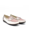 Waldlaufer Stylish Pink Combi Leather Loafers