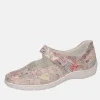 Waldlaufer Stylish Summer Rose Mary Jane Shoes