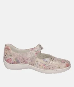 Waldlaufer Stylish Summer Rose Mary Jane Shoes
