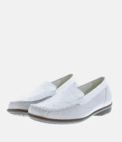Waldlaufer Super Comfortable White Loafers
