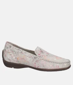 Waldlaufer Super Comfortable Floral Loafers