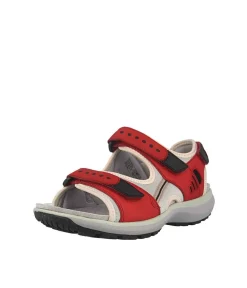 Westland Red Leather Walking Sandal
