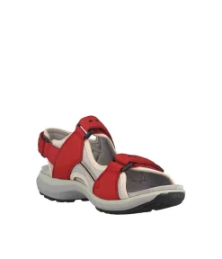 Westland Red Leather Walking Sandal