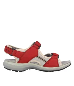 Westland Red Leather Walking Sandal